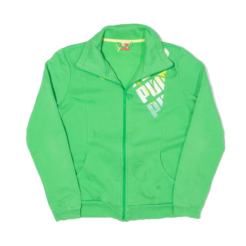 Steals and Deals premium coatPUMA Track Jacket Green Womens UK 14
