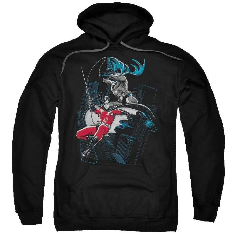 Buy Now Batman Black And White - Pullover Hoodie