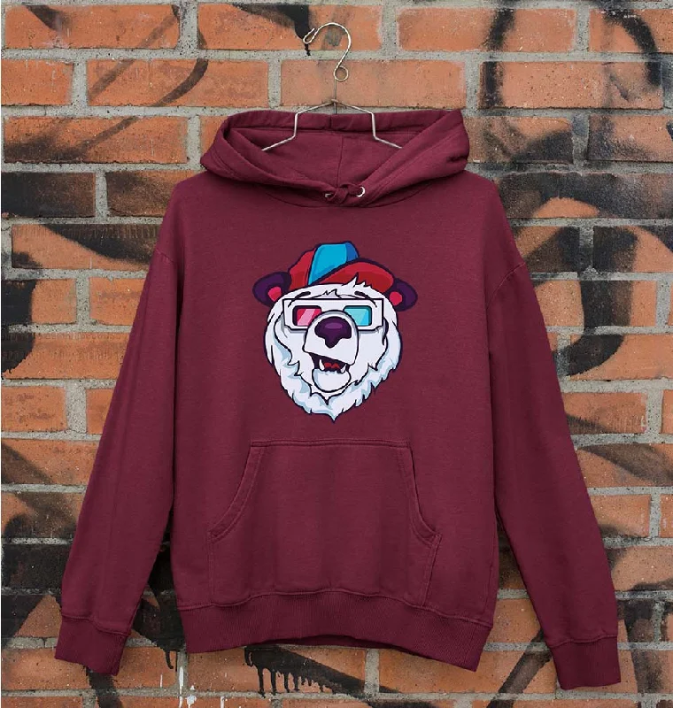 Final Clearance Bear Unisex Hoodie for Men/Women