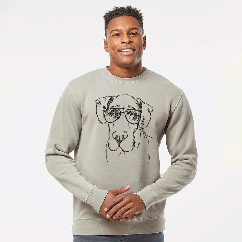 Markdowns fashionable gym hoodieAviator Titus the Great Dane - Unisex Pigment Dyed Crew Sweatshirt Markdowns fashionable gym hoodieAviator Titus the Great Dane - Unisex Pigment Dyed Crew Sweatshirt