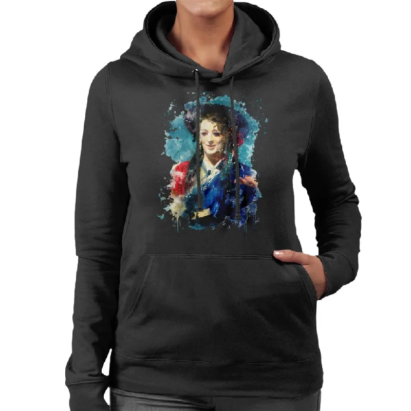 Inventory Reduction comfortable hooded sweatshirtTV Times Boy George Of Culture Club TVT Awards 1984 Women's Hooded Sweatshirt