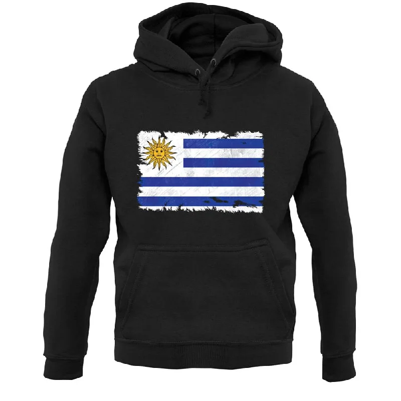 Today’s Special Uruguay Grunge Style Flag Unisex Hoodie