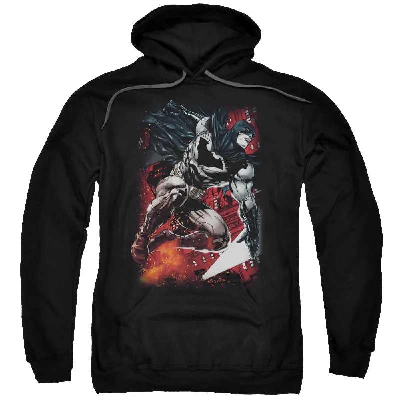 While Supplies Last Batman Sparks Leap - Pullover Hoodie