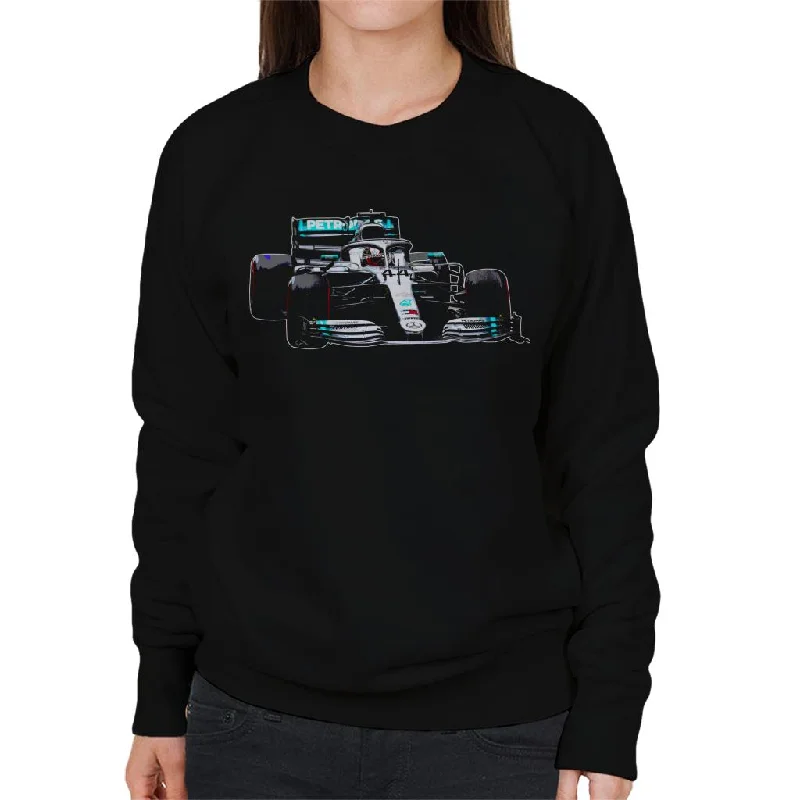 Weekend Special oversized gym sweatshirtMotorsport Images Lewis Hamilton AMG F1 W10 Monaco GP Women's Sweatshirt
