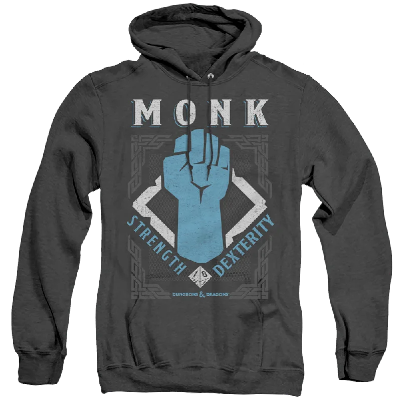 Last Chance Dungeons & Dragons Monk - Heather Pullover Hoodie